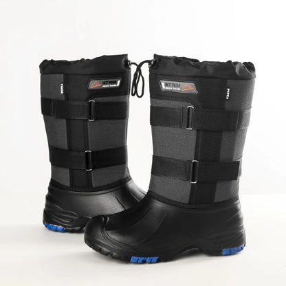 Winter Boots 2026 New Camouflage Snow Boots Men Shoes Rain Waterproof With Fur Plush Warm Male Casual Mid-Calf Work Fishing Boot