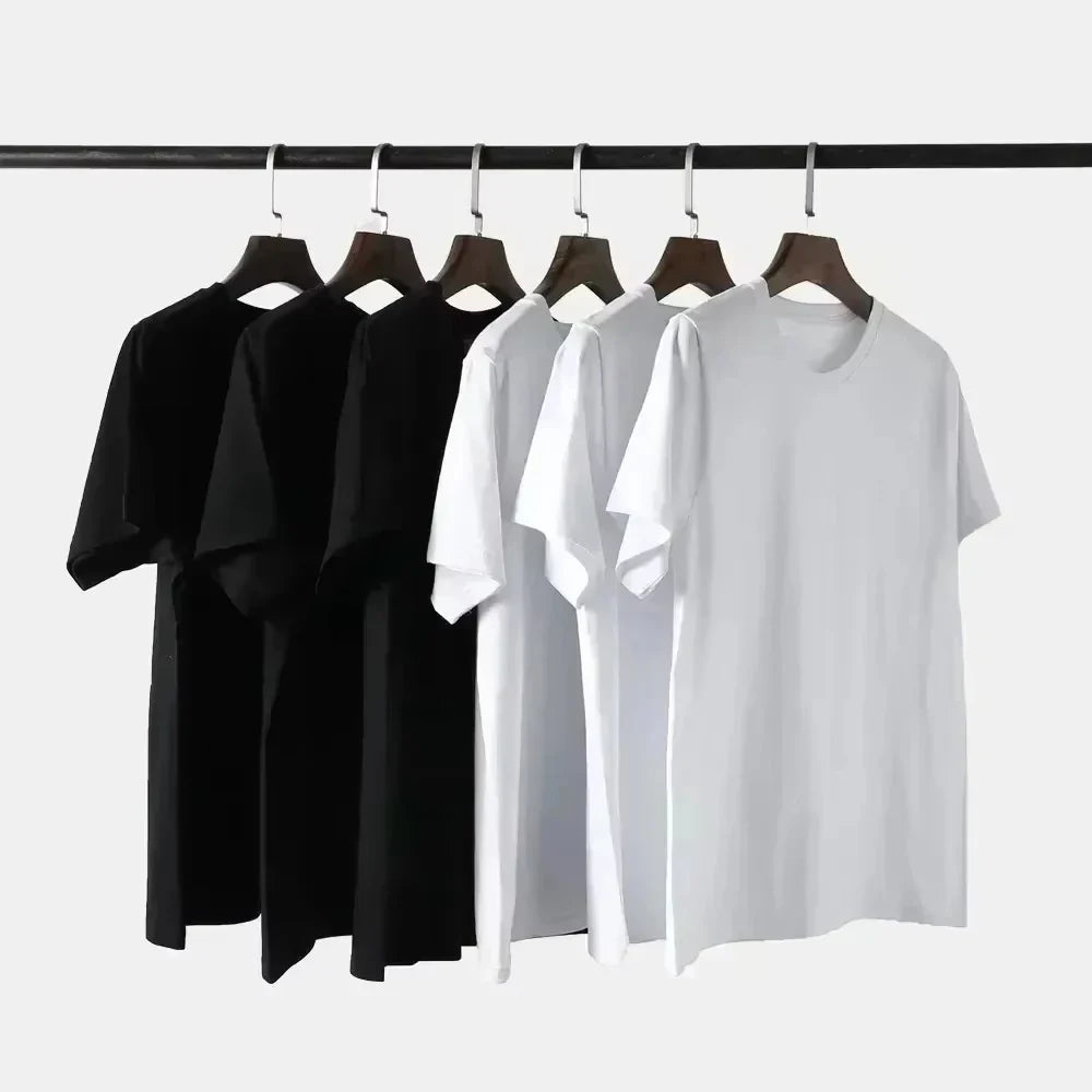 Motorcycle Shock Absorber Modified T-shirt Clothes Casual Trendy Brand Men's Women's Car Club Crew Neck Short-sleeved Top