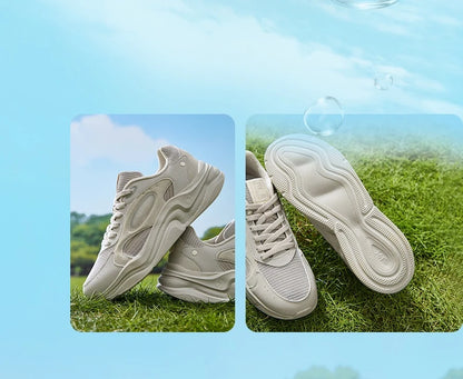 Men's Casual Shoes Mesh Comfortable Versatile Breathable Leisure Thick-soled Lightweight Male Sneakers 672516713