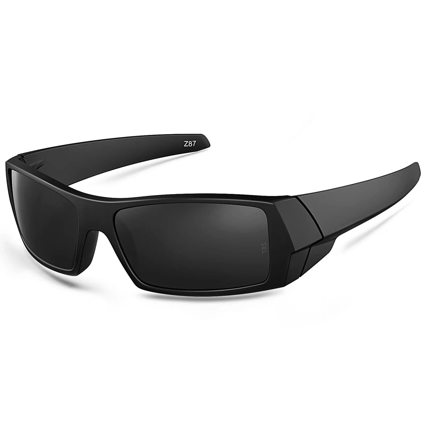 Z87 Polarized Sunglasses Men Women Wrap Around Sport Driving UV400 Retro Vintage Shield Safety Glasses 8231