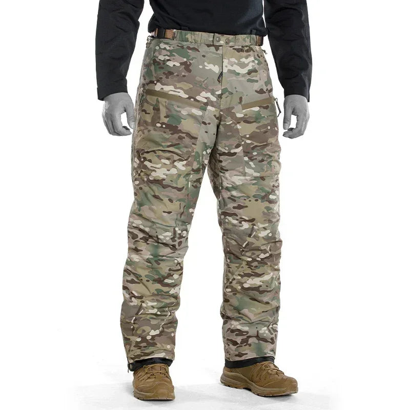 Tactical Men's Warm Cotton Pants Camouflage Winter Thickened Polar Cold Clothing Mountaineering Military Outdoor Sprint Pants