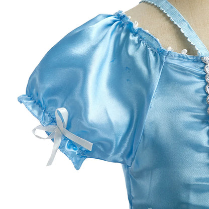 2026 Girls Costume Sleeping Beauty Aurora Princess Party Rapunzel Halloween Snow White Cosplay Costume Kid Cinderella Dress up