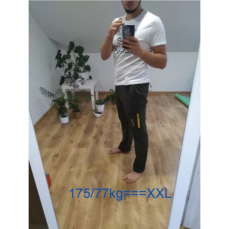 Trekking Pants Hiking Camping Men Summer UV-Proof Outdoor Sports Detachable Shorts Quick Dry Sportswear Wlaking Fishing Trousers
