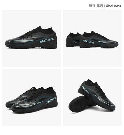 New Men Football Boots Training Breathable Cleats Adult Outdoor Non Slip Match Long Spikes Soccer Shoes Sport Boys Comfortable