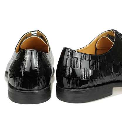 Fashion New High Quality Genuine Leather Shoes Men's Black Formal Dress Wedding Footwear Gentleman Style Loafers Handmade