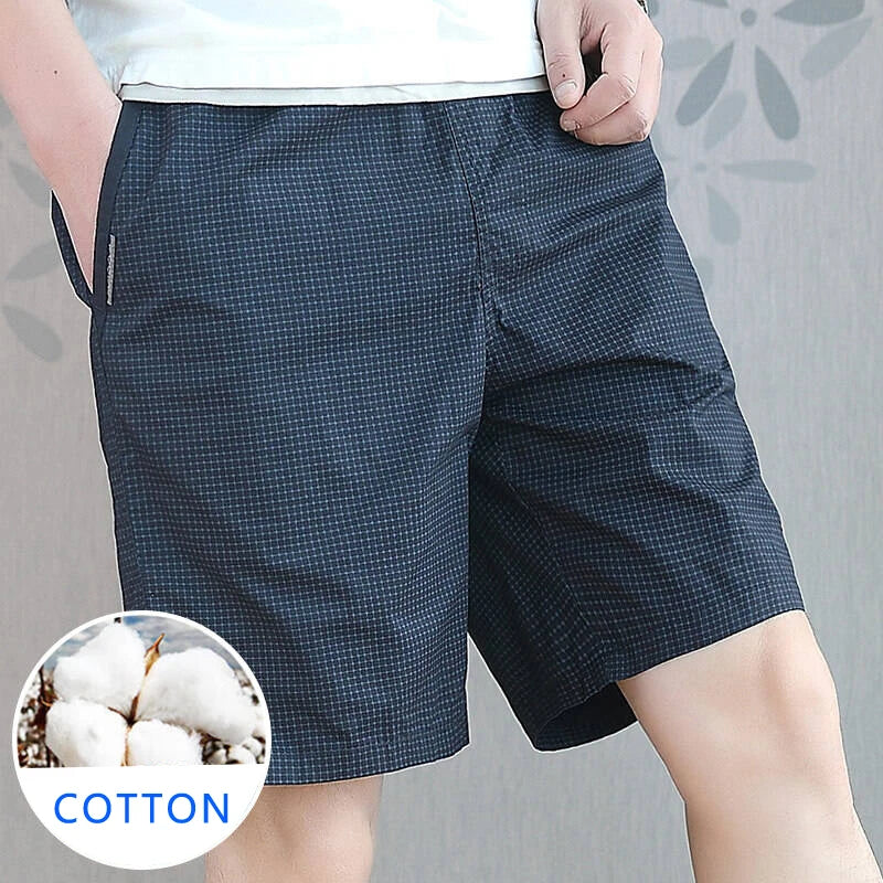 Big Size Men's Casual Shorts Lightweight Running Shorts Elastic Waist Outdoor Cool Breathable Short