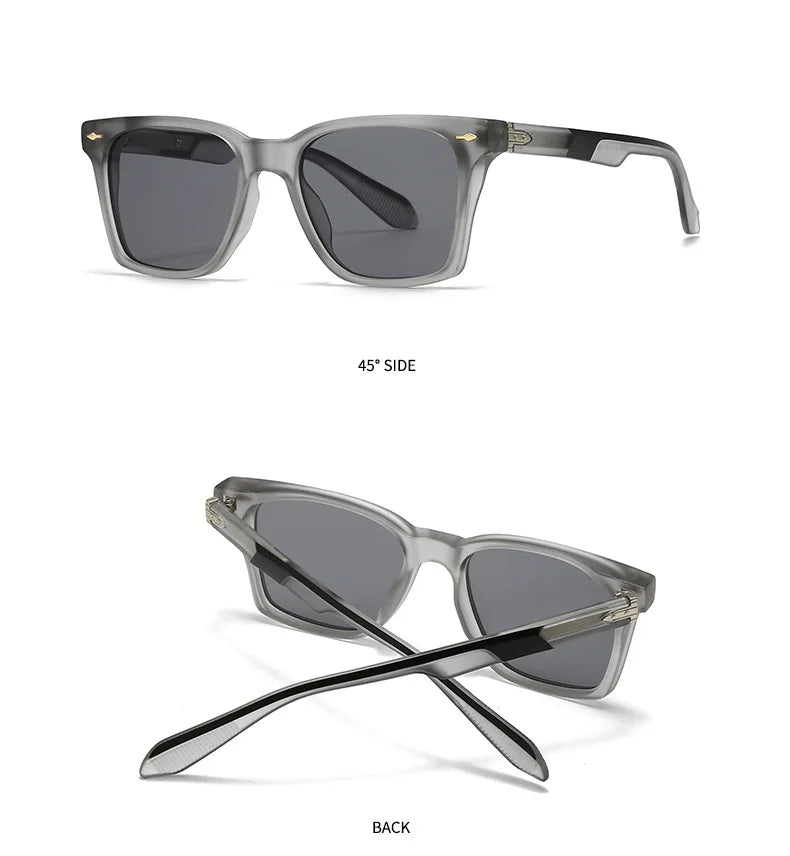 2025 Square Sunglasses Women Trendy Vintage Sunglass Men Luxury Fashion Glasses Dropshipping Gafas De Sol Hombre Sonnenbrille