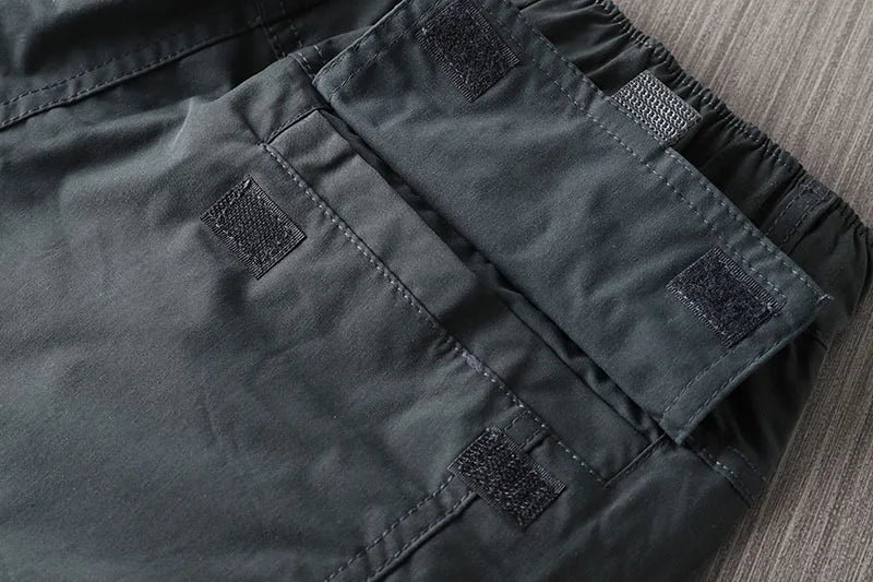 Quick-drying Hiking Pants 2026 Spring Summer Mountain Camp Outdoor Casual Cargo Pants Mens Waterproof Loose Breathable Trousers