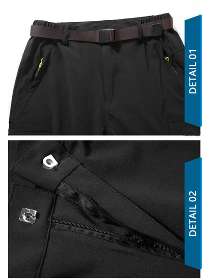 Lover's Hiking Pants Trekking Convertible Lightweight Quick Dry Separable Outdoor Travel Camping Safari Travel Pants