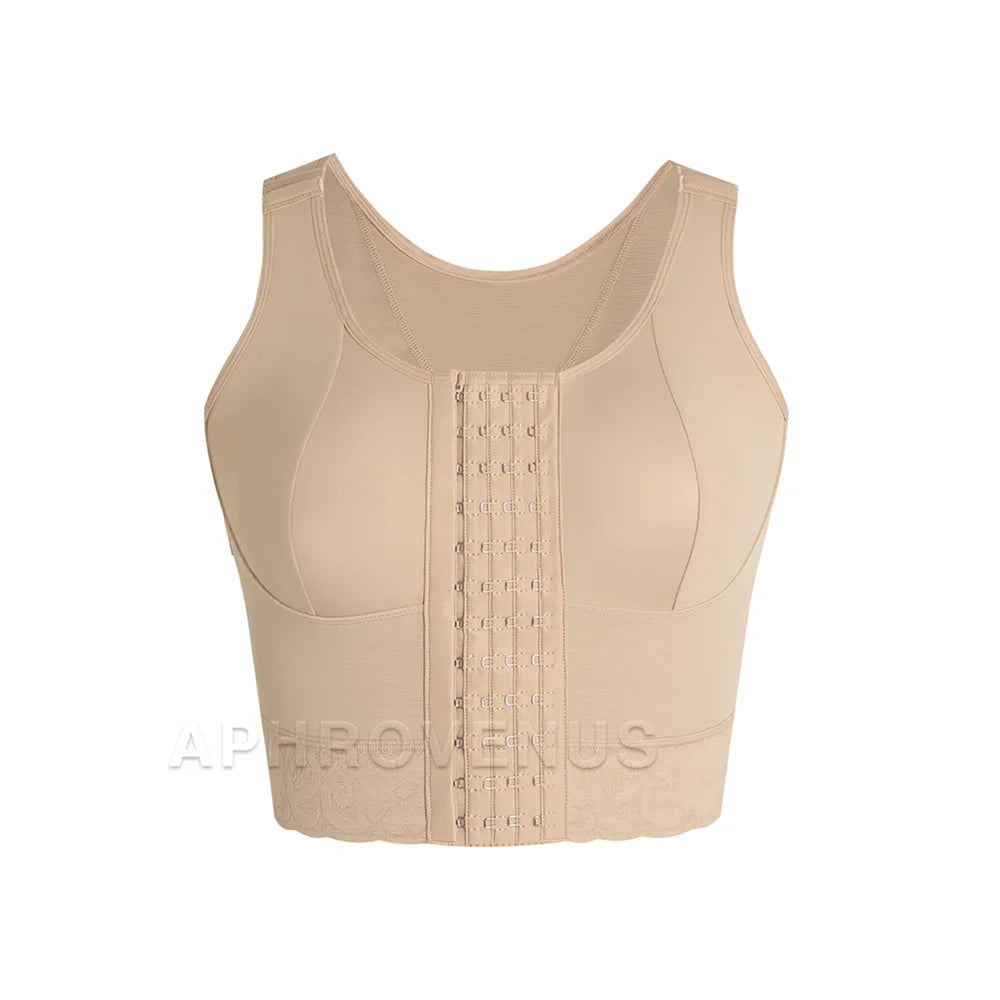 Fajas Colombianas Post-Surgery Compression Vest for Women Sleeveless Body Shaper for Tummy & Waist - Liposuction Recovery Girdle