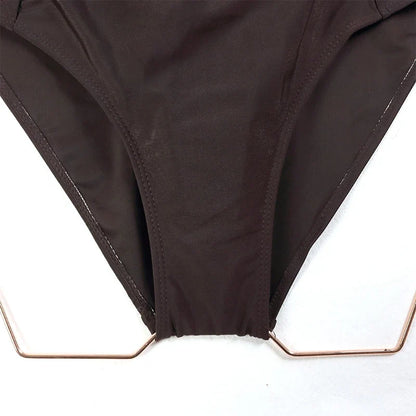 Sexy One-Piece Women Swimsuit 2024 Push Up Plus Size Swimwear Tummy Control Monokini Swimming Beach Wear Vintage Bathing Suit