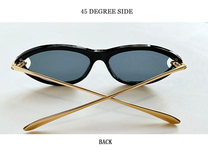 Designer Cat Eye Sunglasses Women Trendy 2026 Fashion Glasses Vacation Shades Luxe  Lunette Soleil Femme Lentes De Sol Mujer Sun