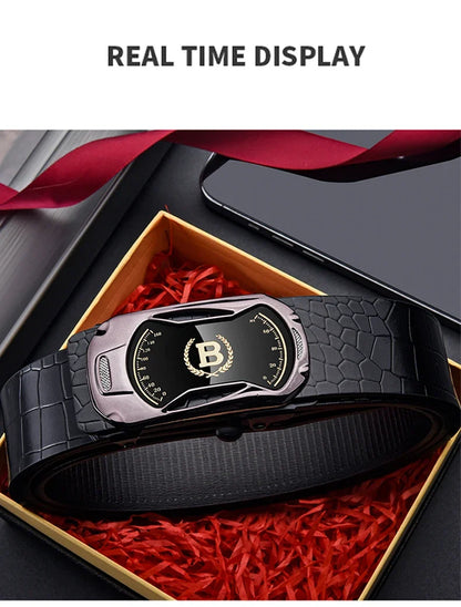 New Product Belt MEN'S High Quality Toothless Automatic Buckle Casual Men Belt MEN'S Business Fashion Belt