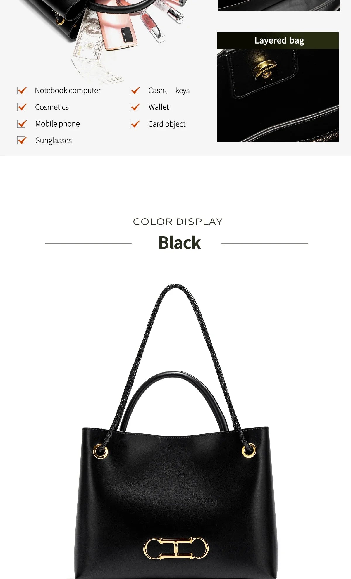 Solid Color New Arrival Classic Style Women's Handbag Retro Elegance Exquisite and Versatile Fashionable Women's Shoulder Bag