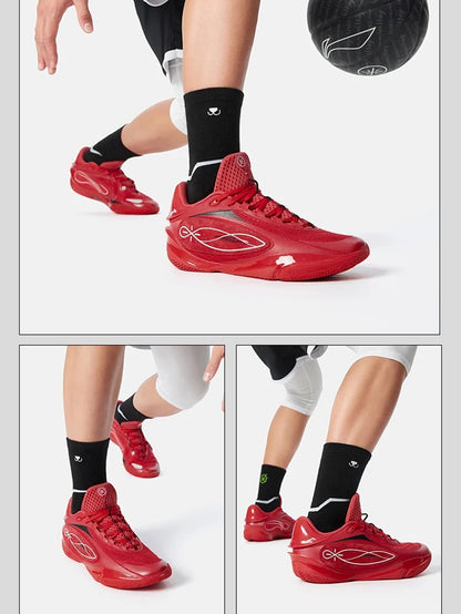 Men's WADE 808 5 ULTRA Professional Basketball Shoes SUPER BOOM Cushioning Wearable LiNing Sneakers Sport Shoes ABAV015