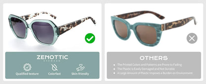 Butterfly Acetate Polarized Sunglasses 2026 New Women Thick Frame UV400 Protection Sun Glasses for Ladies Shopping Gift