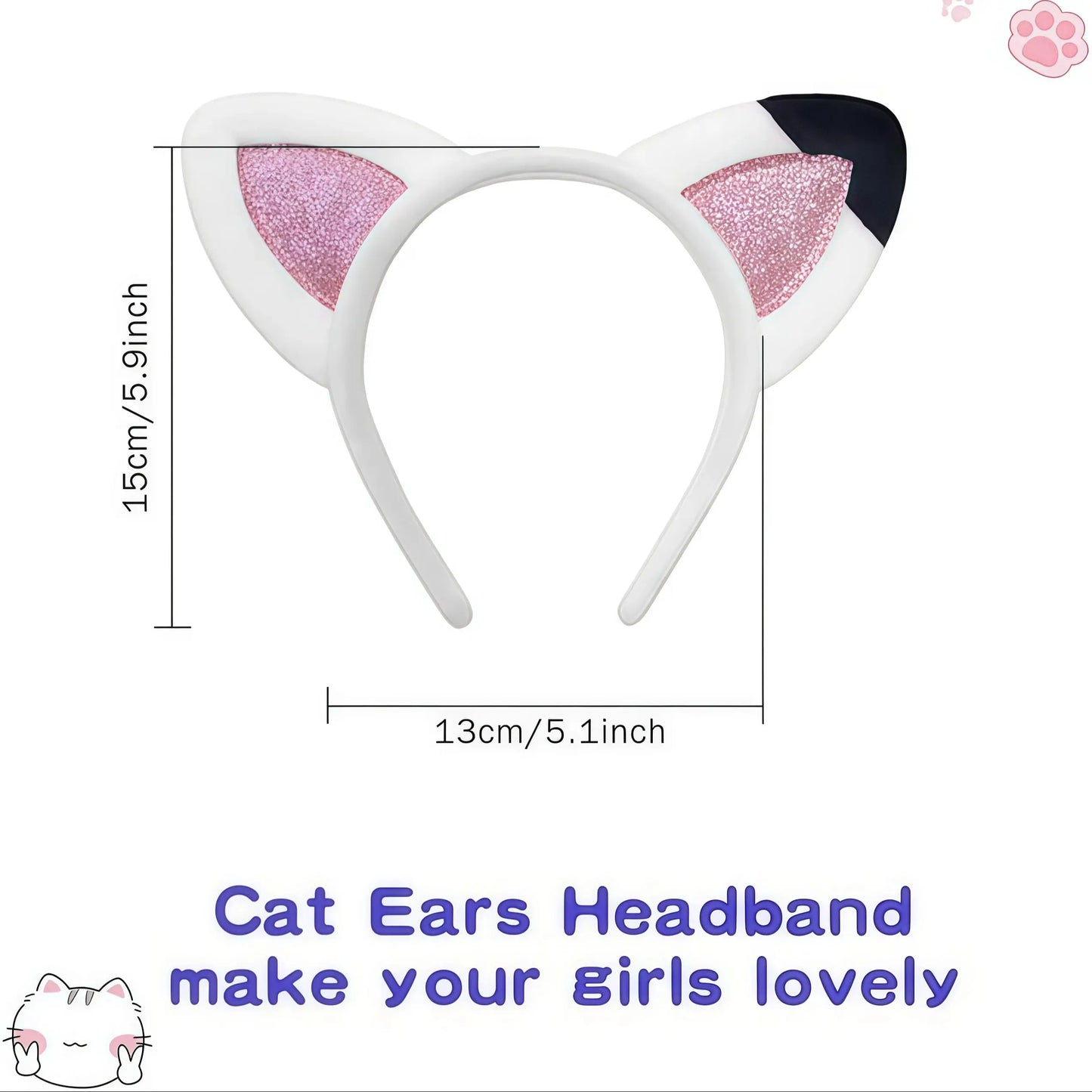 Kids Girls Cartoon Cats Cosplay Princess Dress Children Puff Sleeve Bow Tulle Gown For Carnival Halloween Birthday Party Outfit