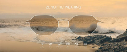 Retro Small Polygon Polarized Sunglasses Women Metal UV400 Sun Glasses Men Anti-Glare UV400 Goggles Driving Eyewear