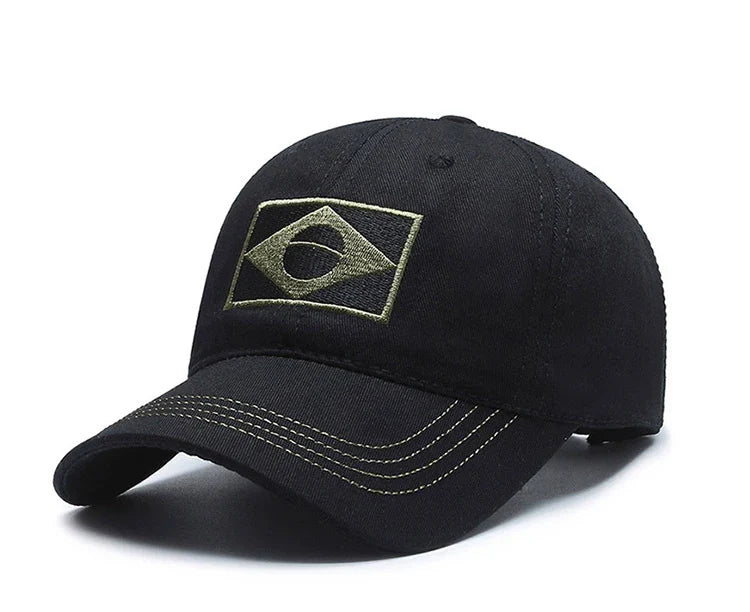 Camouflage Baseball Cap Adjustable Military Style Sun Hat Breathable Outdoor Casual Headwear for Daily Travel Fishing SportsWear