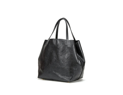 Genuine Leather Classic Style Women's Handbag Minimalist and Versatile Exquisite Craftsmanship Solid Color Elegance