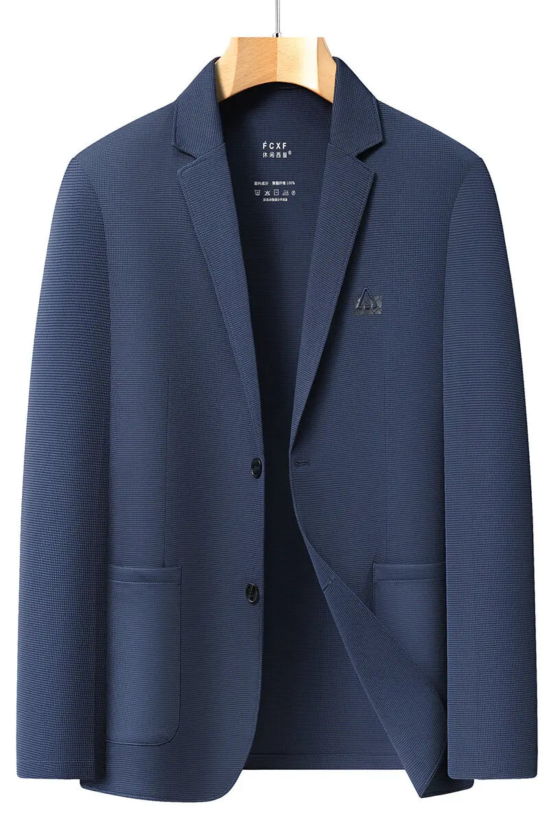 Blazer Summer Men's Casual Fashion Korean-style Business Solid Color Breathable, Lightweight and Sun-protective Clothing Blazer