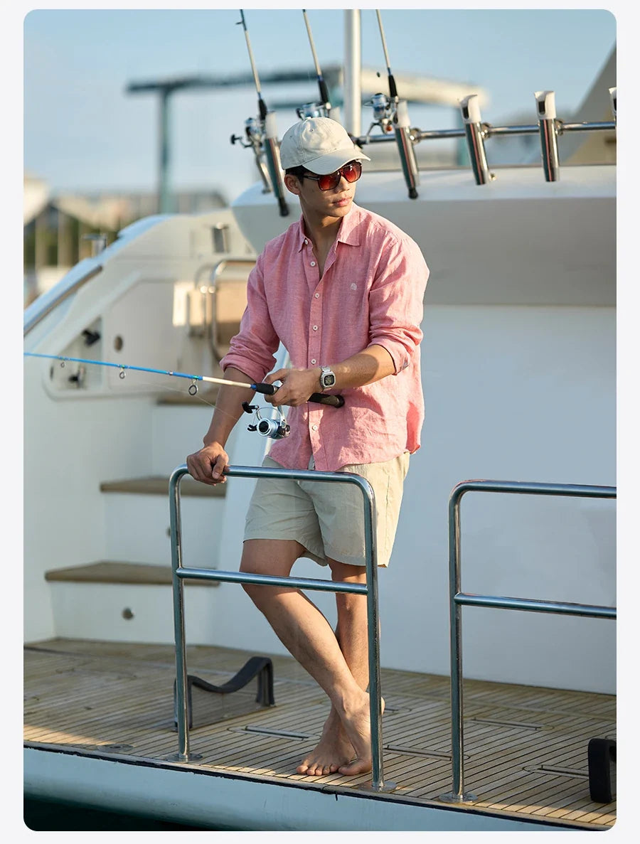 Quick Dry Nylon Shorts Loose Fit 130gsm Lightweight Summer Men's Essential Daily Wear Breathable Beach Shorts For Men