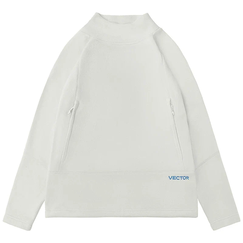 Fleece Jacket Woman Men Autumn Winter Warm Coats Clothing Contrast Sleeve Sweatshirt Coats Color Outdoor Jakcets