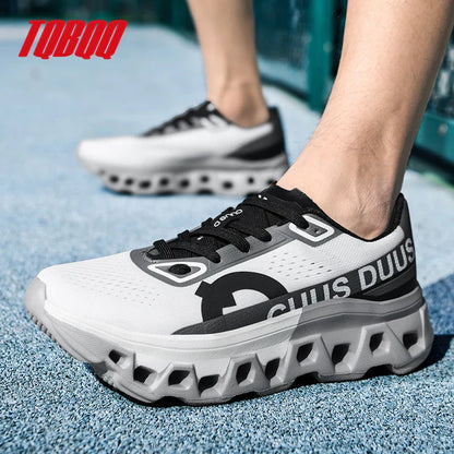 Men's Cushioning Running Shoes Lightweight Athletic Casual Sneakers Male Non-Slip Sports Shoes Outdoor Travel Walking Shoes