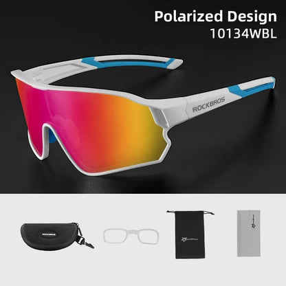 Polarized Glasses UV400 Sunglasses Sport Protection Glasses Bicycle Eyewear Outdoor Hiking Camping Golf Cycling Goggles