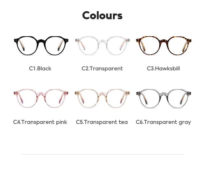 Simple Fashion Geometric Polygonal Personalized Design Blue Light Reading Glasses Customizable Prescription PFD2084