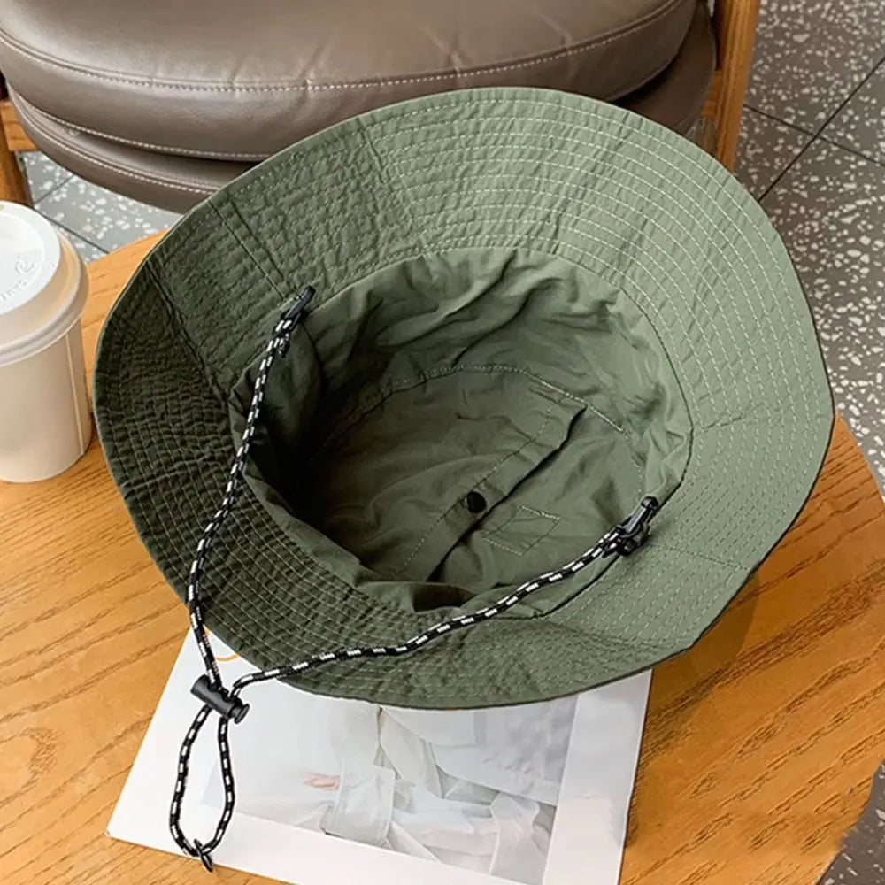 Outdoor storage, sun protection, waterproof, summer camping, hiking hat, UV resistant sun hat, hiking hat, fisherman hat