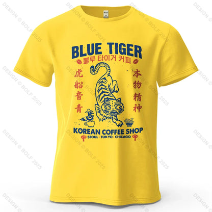 Trendy Printed Men's T-Shirt 100% Cotton Oversized Cultural Graphic Tees for Women Tops Tees Casual Streetwear