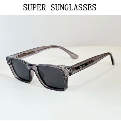 Polarized Sunglass Men Vintage Sunscreen Square Sunglasses Women Trendy Fashion Glasses Gafas De Sol Hombre Lunette Soleil Femme