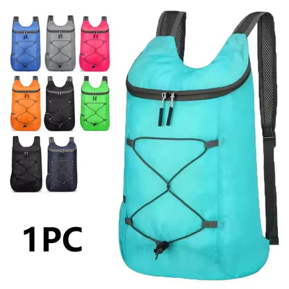 New Unisex Backpack Lightweight Folding Multi Color Outdoor Backpack Spring Fashion Mini Tote Bag