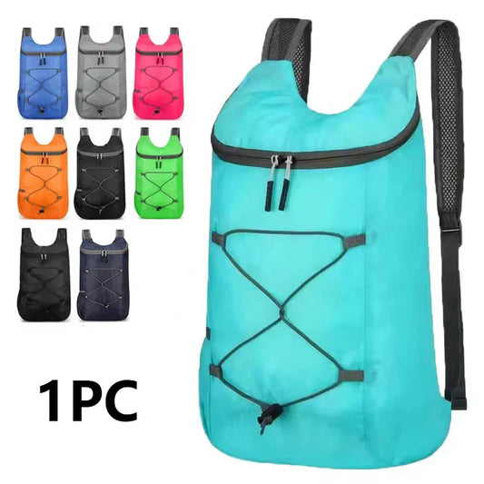 New Unisex Backpack Lightweight Folding Multi Color Outdoor Backpack Spring Fashion Mini Tote Bag