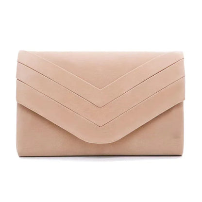 Velvet Women's Evening Bags Formal Party Clutches Wedding Purses Cocktail Prom Handbags Luxury Chain Shoulder Messenger Bags
