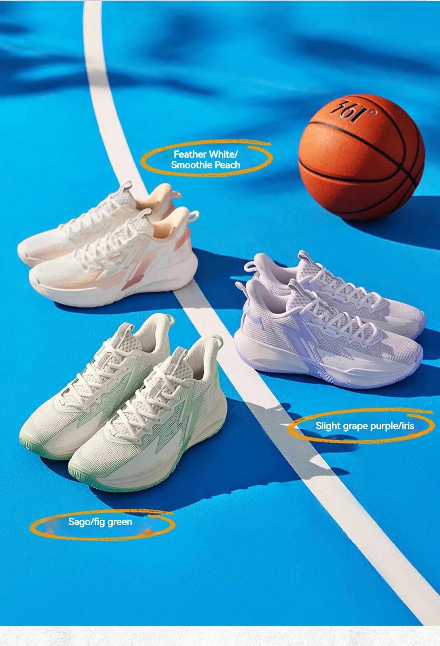 BIG3 Team SE Men Basketball Shoes Shock-Absorbing Sole Racing Breathable Antiskid Training Male Sneakers 672421122