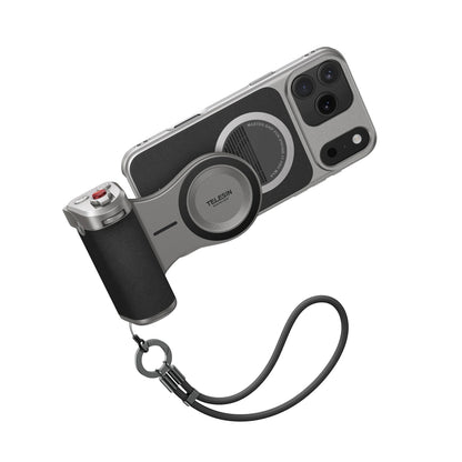 مجموعة TELESIN Magnetic Master Grip لهاتف iPhone 17 Pro ProMax، قبضة كاميرا الهاتف، مجموعة قياسية، حافظة تبريد الجرافين، حامل المقبض