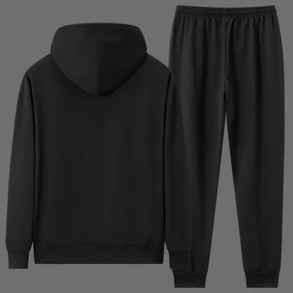 Men Hoodie Sweatshirt Sets Plus Size 6XL 7XL 100-180kg 100% Cotton Autumn Winter Long Sleeve Sport Suits Big Size Men Clothing