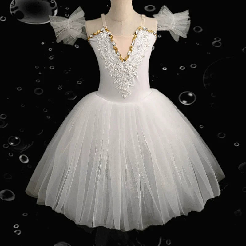 Girl Ballet Dress Tutu Outfit Vestidos Princess Dance Costumes Kids Clothes Summer Girls Dresses Ballet Leotards Children's Day