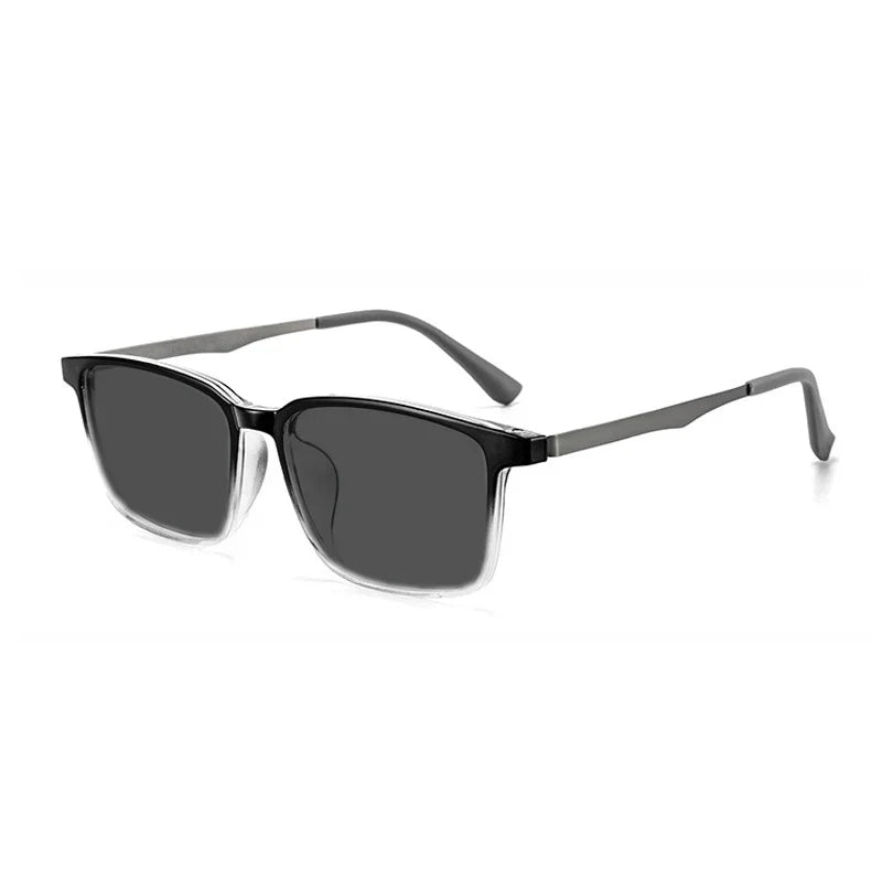 High Quality Square Frame TR90 Pure Titanium Myopia Sunglasses for Men Woman UV400 Sunshade Driving Fishing Sunglasses
