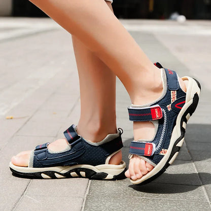 Arrived Fashion Children's Sandals Summer Kids Open Toe Casual Breathable Shoes Non-Slip Beach Sandals Boys Girls Sneakers