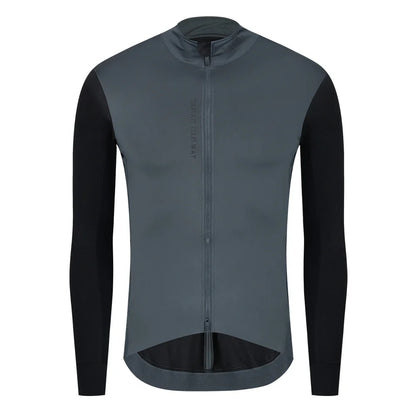 YKYW Men's Windproof Waterproof Long Sleeve Cycling Jacket MTB Bike Coat Bicycle Sports Windbreaker Double Zipper Cycling Jersey