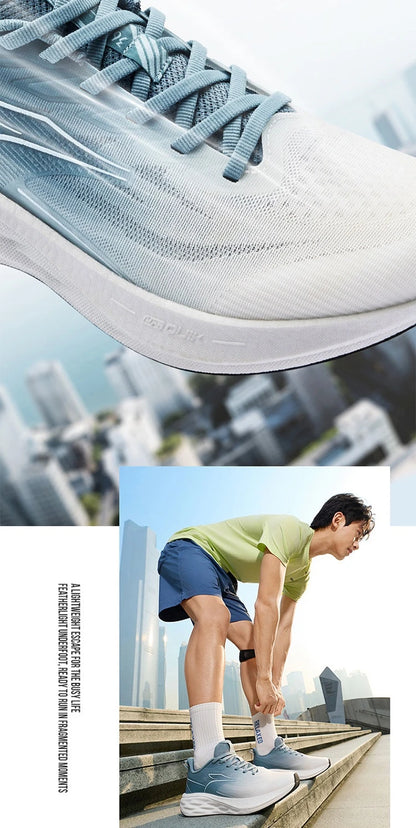 Refresh Men's Casual Running shoes Mesh Breathable Comfortable Broadened Vamp Male Walking Sneakers 672622225