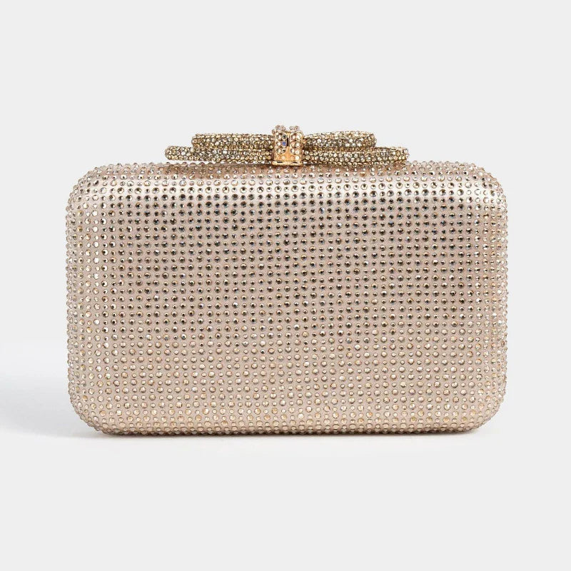 Diamond Evening Bag Clutch Silk Fabric New Crossbody Shoulder Fashion Luxury Brand Vip Women's Purses Bags Casual Party Handbag