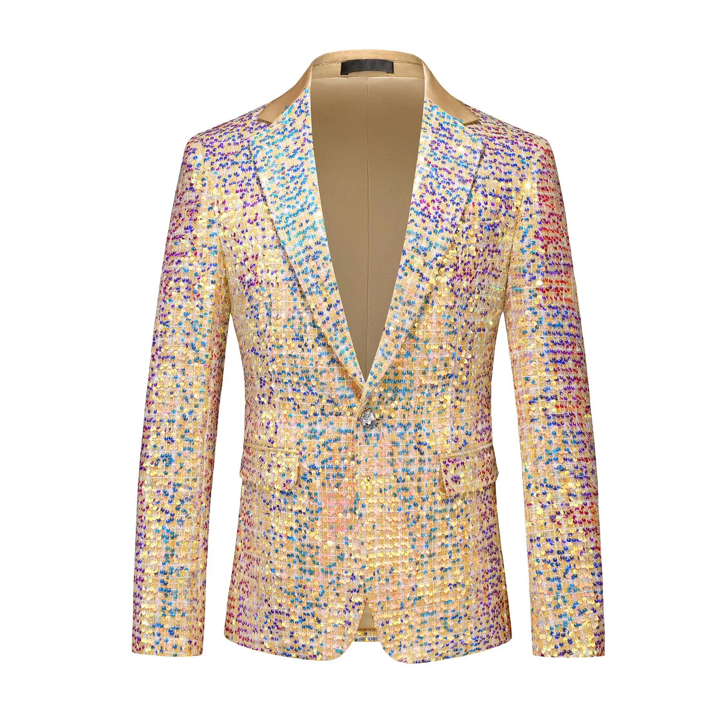 Men's Red Single-Button V-Neck Suit Jacket, Asian Sizing Long Sleeve Coat, Wedding Party Wear Blazers. 2026 New