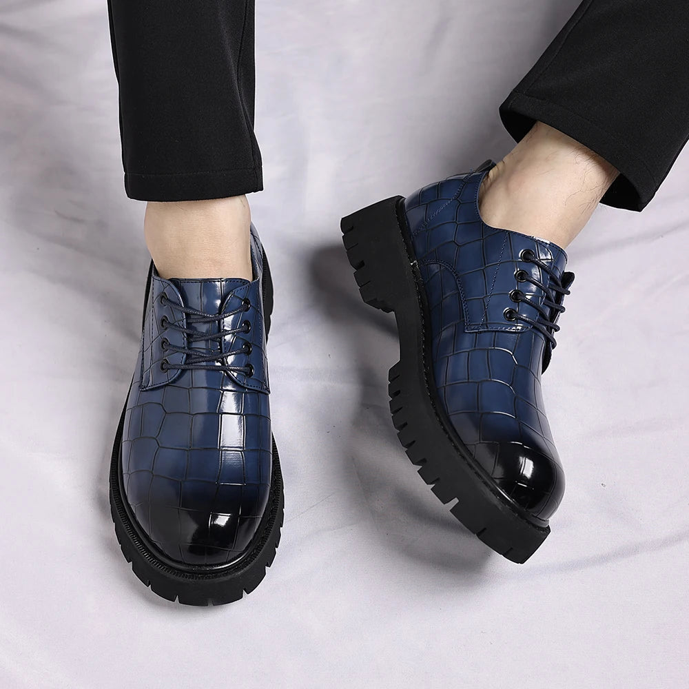 High Quality Oxford Leather Shoes Luxury Brand Leather Dress Shoe Breathable Solid Formal Casual Shoes Handmade Designer Shoes