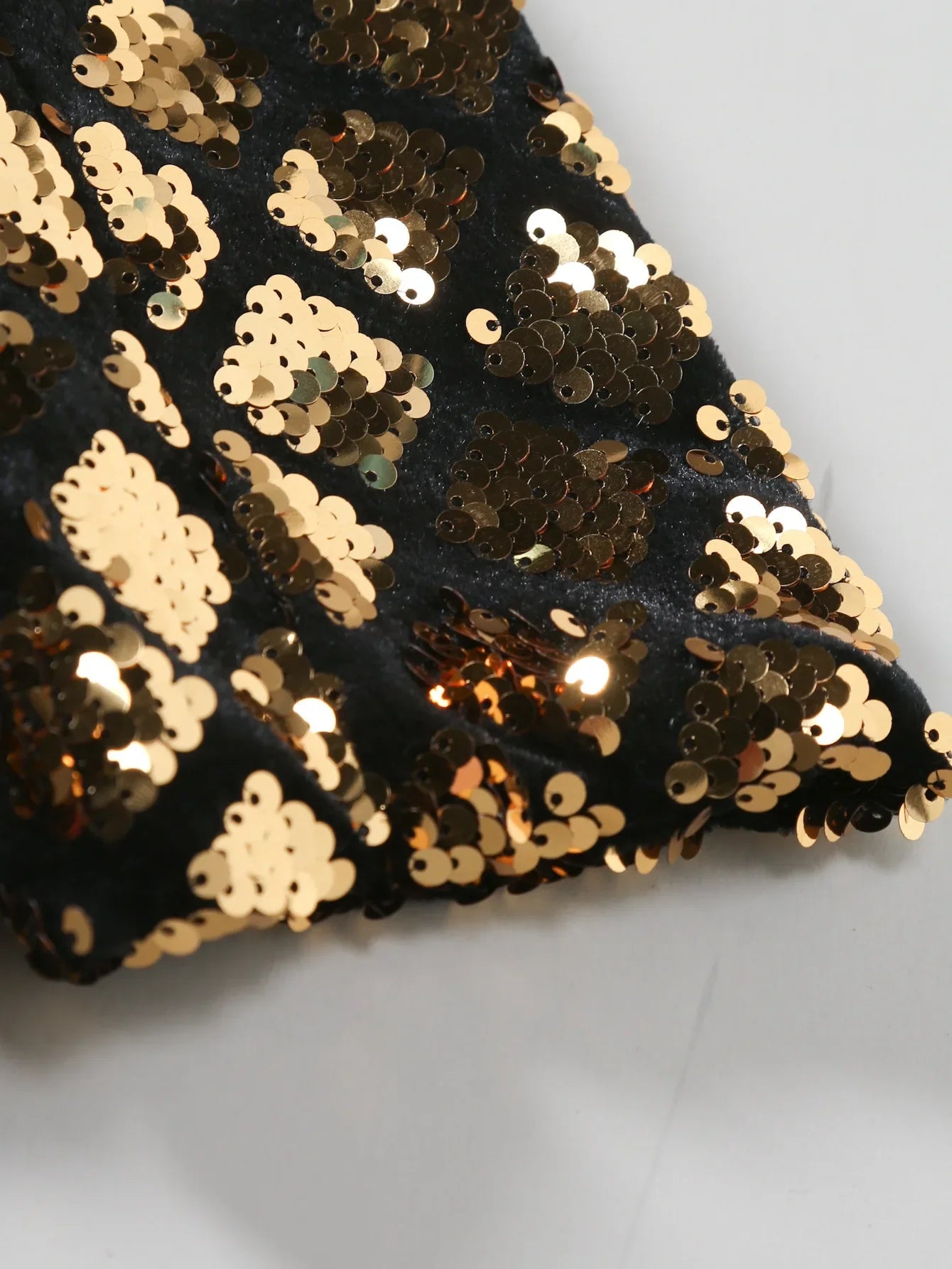 Men's Gold Suit Jacket, Wedding Party Dress Coat, Silver Blue Black Round Metallic Sequin Decoration Blazers.