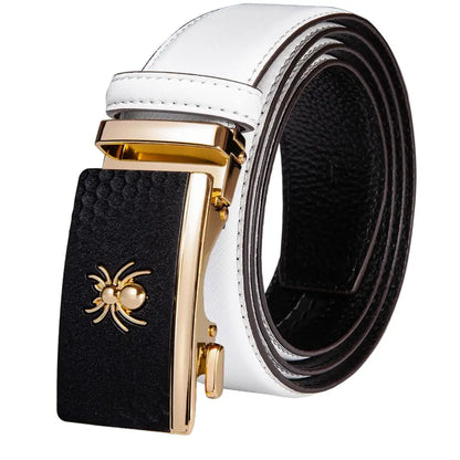 Men's Orange Brown Belt for Jeans New Yellow Green Blue Leather Jeans Belts Fashion Cowboy Genuine Leather Belt Strap