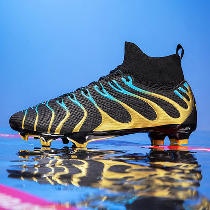 Men's Football Boots TF/FG Adults Soccer Shoes Professional High Quality Soccer Cleats Teenager Anti-slip Outdoor Sports Sneaker